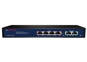 CP PLUS POE SWITCH 4+2PORT