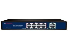 CP PLUS POE SWITCH 8+2PORT UPLINK GIGA