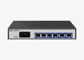 HI-FOCUS PoE Switch 4+2Port